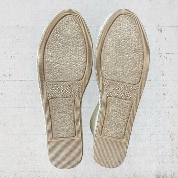 Coldwater Creek Walk With Me Espadrilles Embroidered Butterfly Size 6.5 Boho - Picture 10 of 10